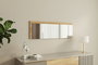 Hanah Home Espejo Ecológico Flotal-E Blanco y Natural